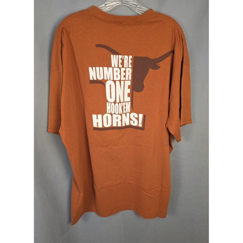 Nike Texas Longhorns 2005 National Champions Rose Bowl T Shirt XXL Double Sided - Picture 2 of 7